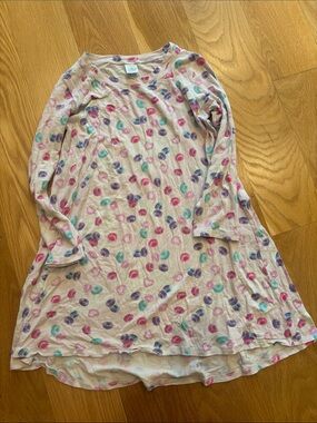 Esme Kids’ Long Sleeve Nightgown - Pink Cereal Print